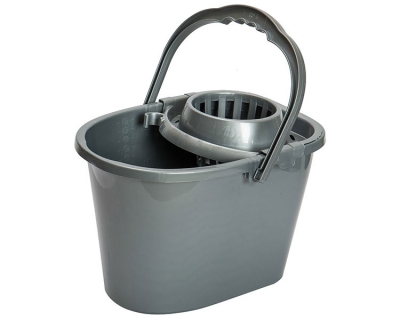 Oval Bucket 13 lt. with Plastic Handle and Wringer
